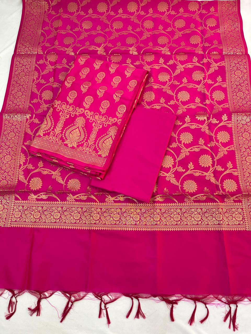 PINK PRAJKTA BANARASI SUIT