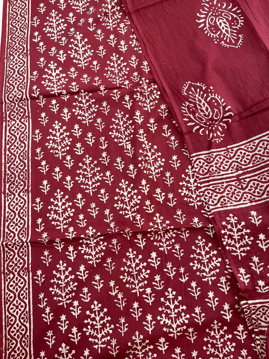 MAROON SUMEDHA SUIT