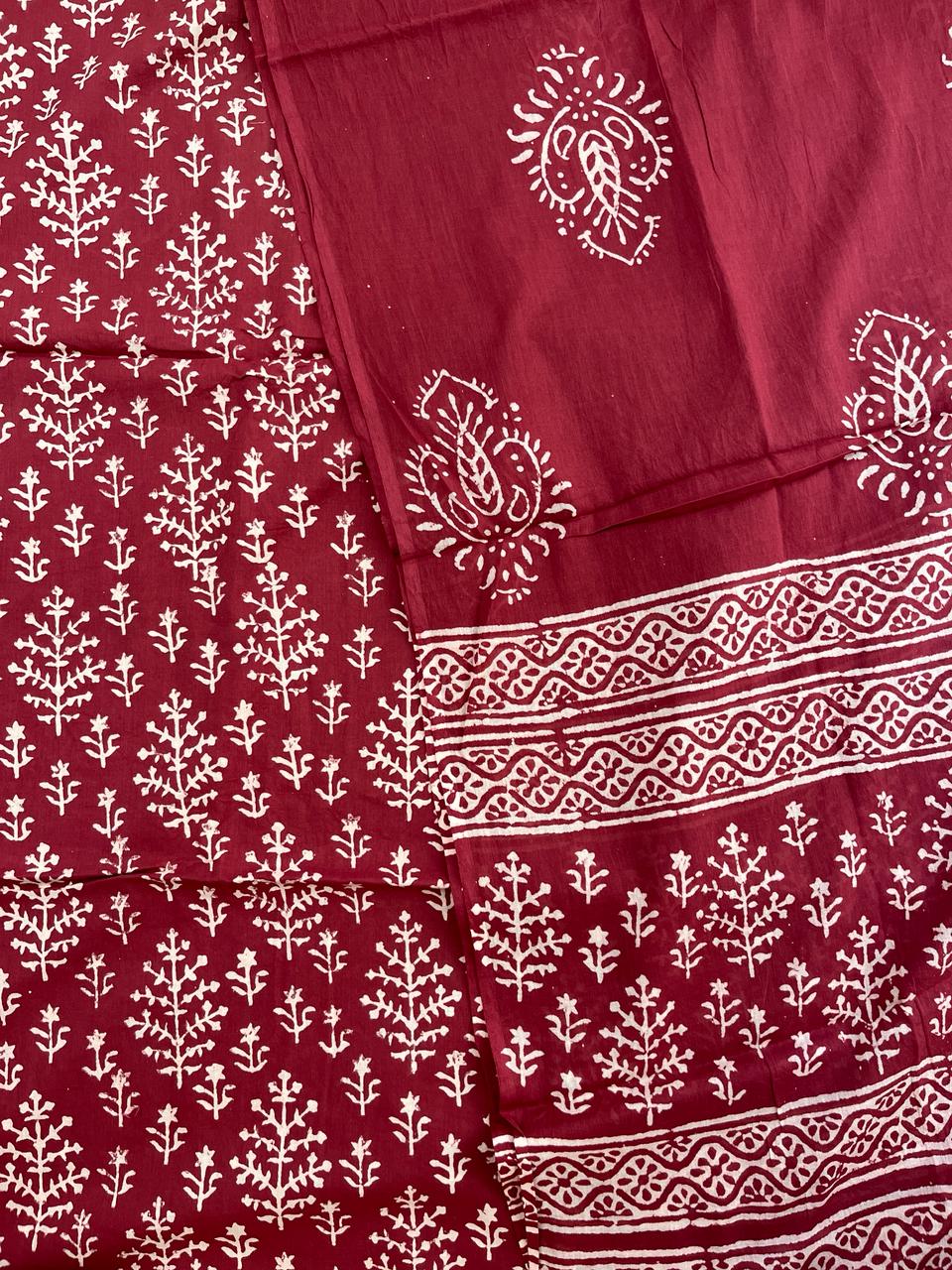 MAROON SUMEDHA SUIT