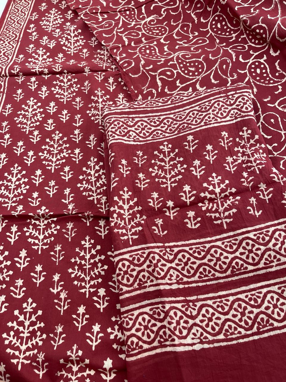 MAROON SUMEDHA SUIT