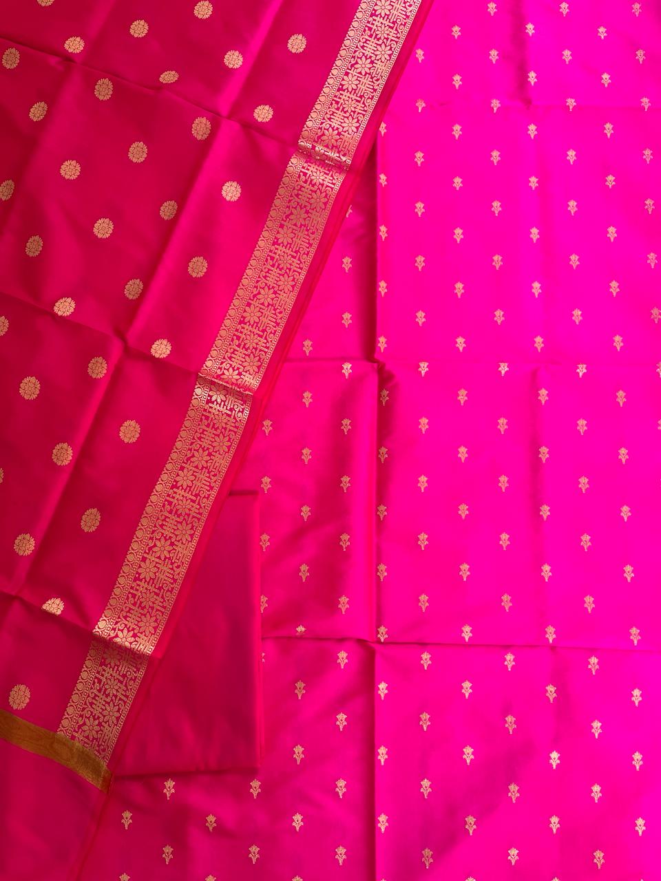 PINK RUBY BANARASI SUIT