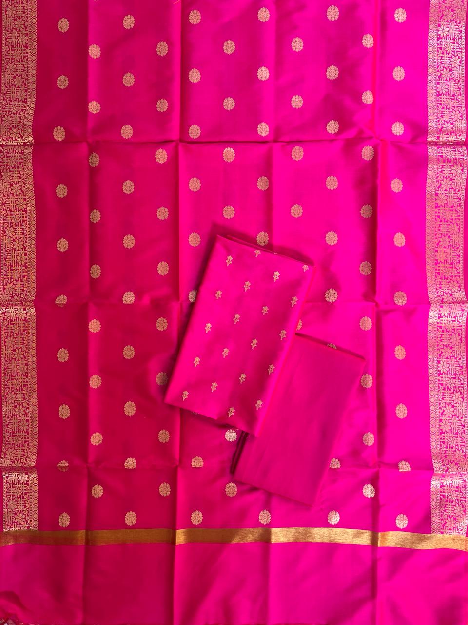 PINK RUBY BANARASI SUIT