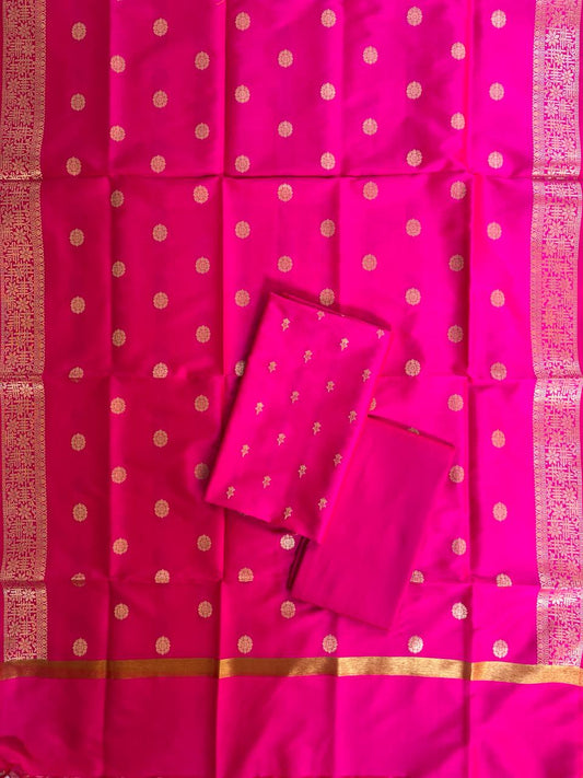 PINK RUBY BANARASI SUIT