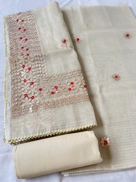 BEIGE RADHIYA SUIT