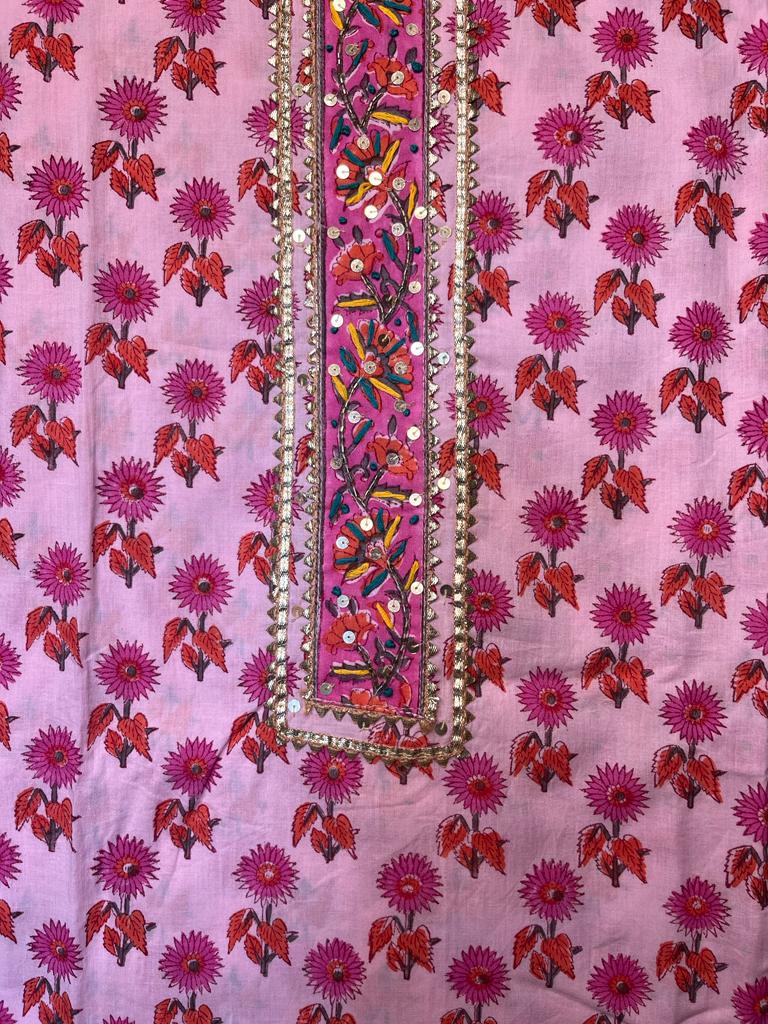 PINK SUSHILA SUIT